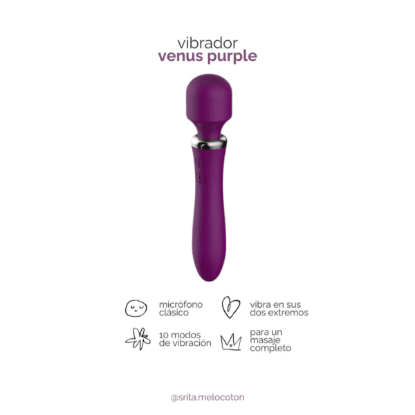 Venus Purple / Vibrador clásico - Image 3