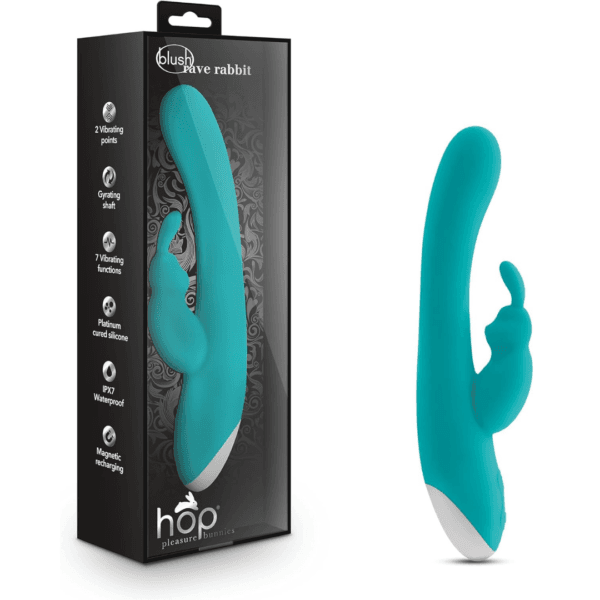 Dildo Vibrador Aquamarino / Turquesa - Image 2